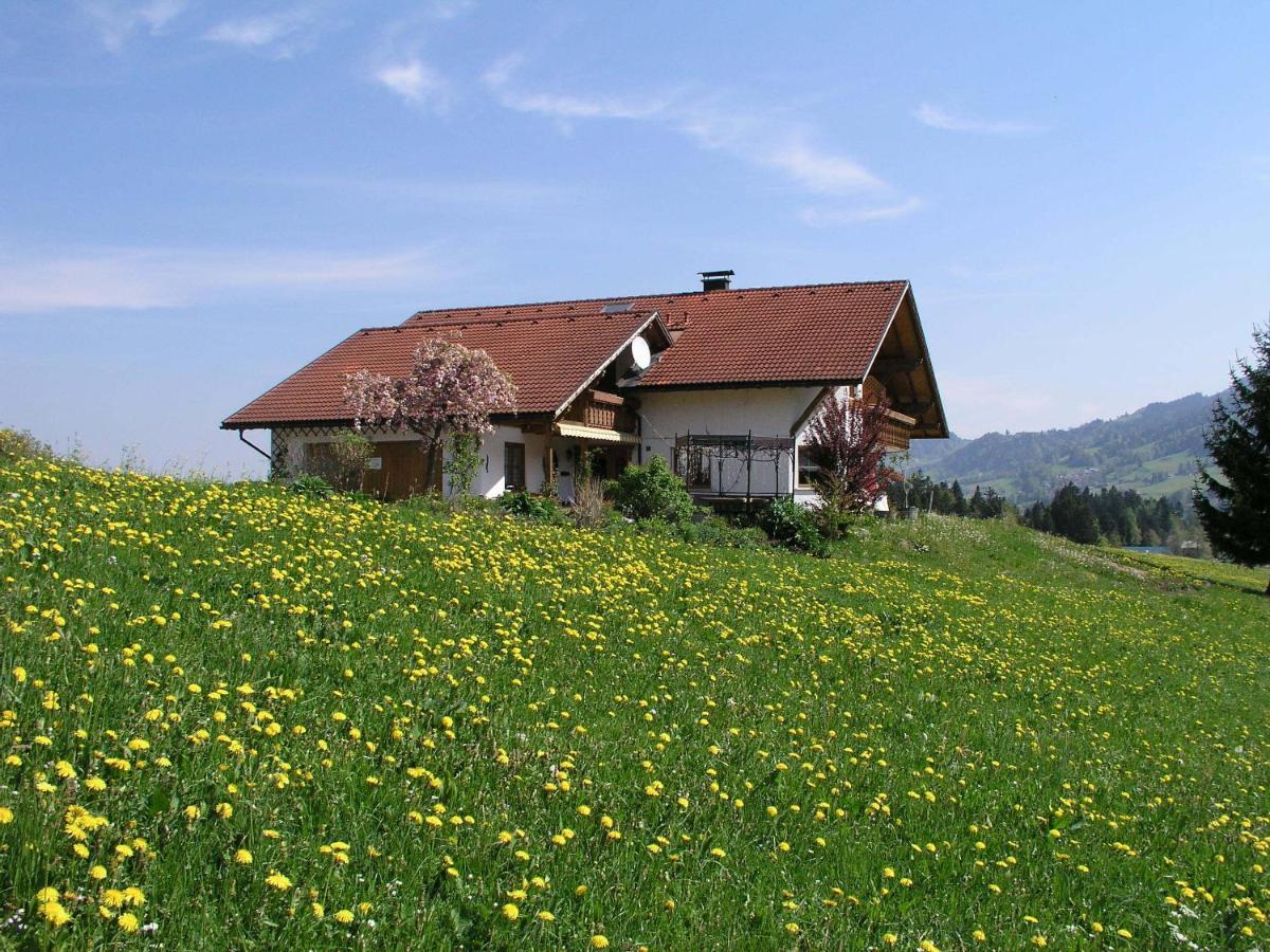 Ferienwohnungen Pension Sonnblick Krumbach  Exterior photo