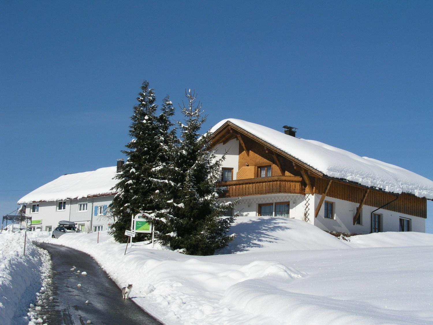 Ferienwohnungen Pension Sonnblick Krumbach  Exterior photo