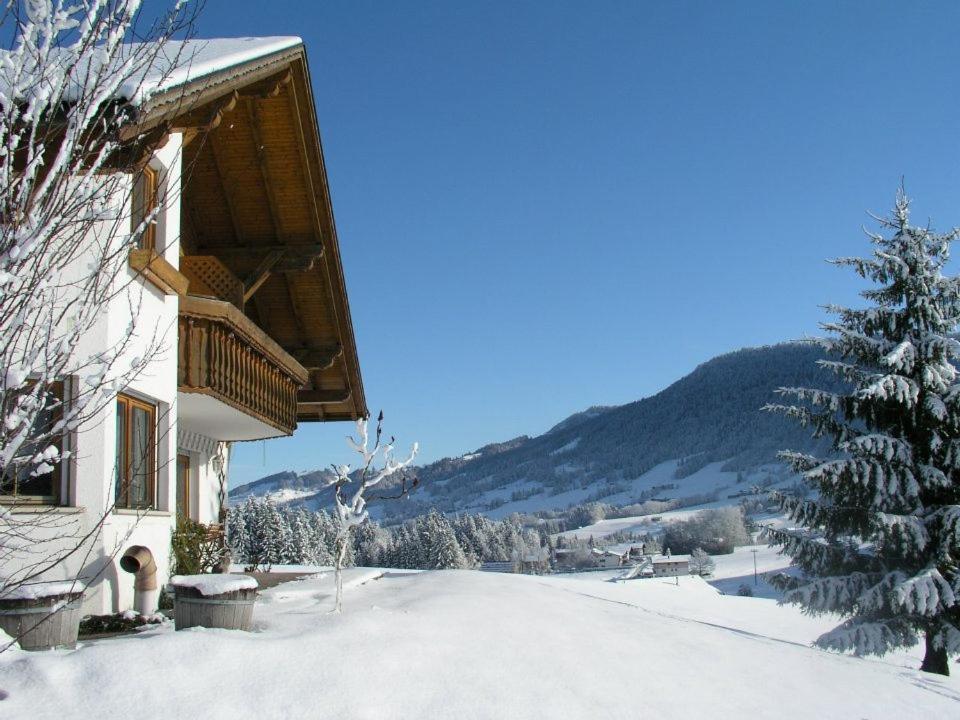 Ferienwohnungen Pension Sonnblick Krumbach  Exterior photo